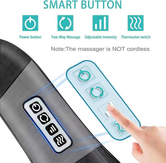 Unwind Nook heated shiatsu neck and back massager