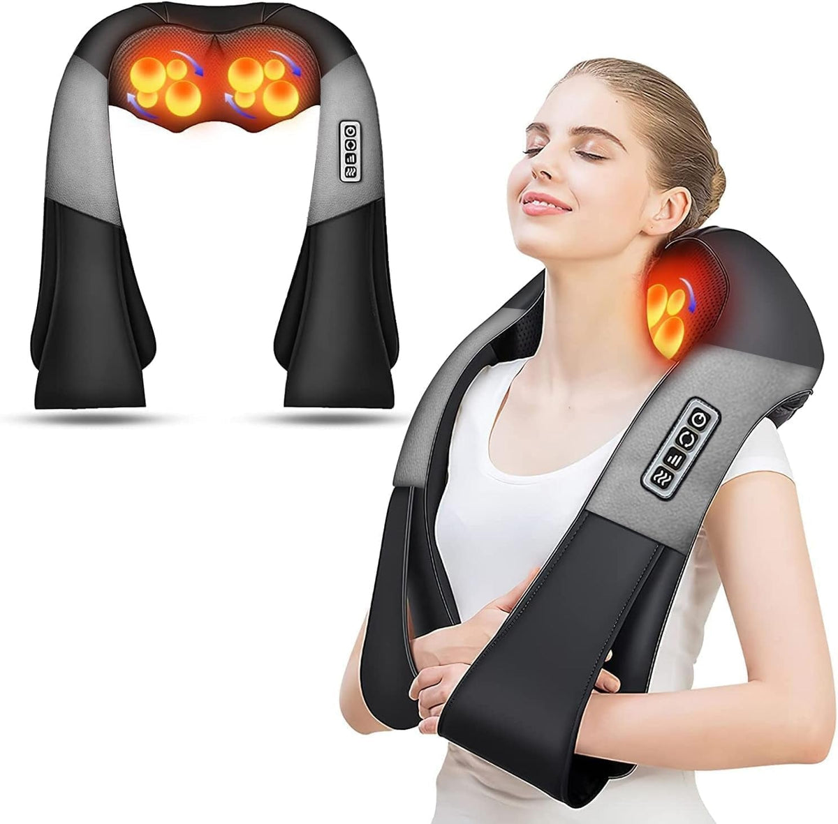 Unwind Nook heated shiatsu neck and back massager